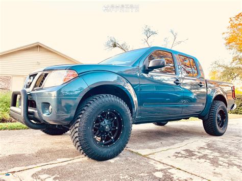 2014 Nissan Frontier With 17x9 1 Fuel Hostage And 28570r17 Atturo