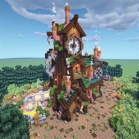 Minecraft Build Styles Steampunk