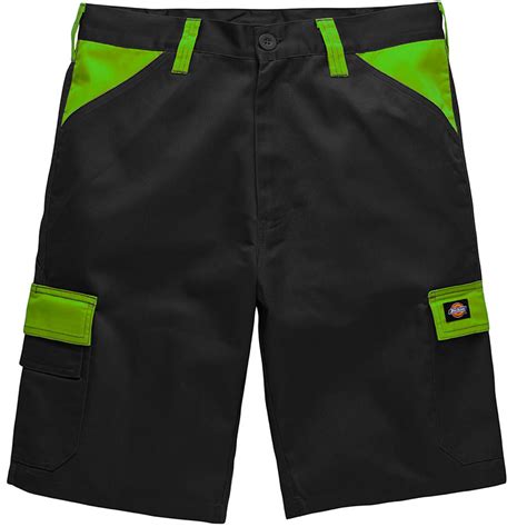 Dickies Everyday Shorts Black / Lime 34"