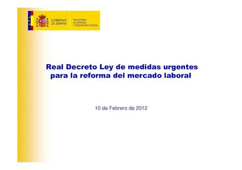 PDF Real Decreto Ley De Medidas Urgentes Para La Reforma Del B