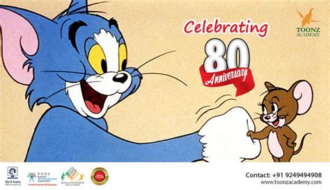 80 Years Anniversary Tom And Jerry In 2020 Animation Film Tom And