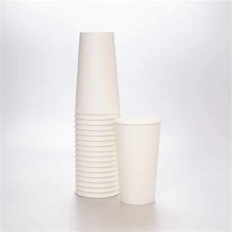 Vaso Blanco De Papel 20 Oz I Paper 40 Pz Arerofast