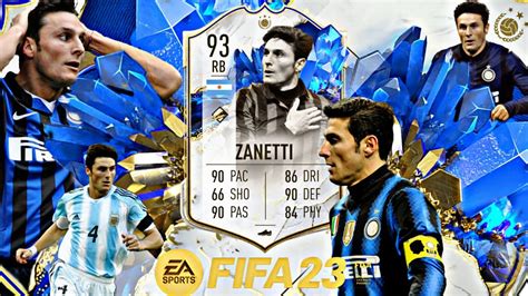 THE BEST CDM IN THE GAME 93 RATED TOTY ICON JAVIER ZANETTI