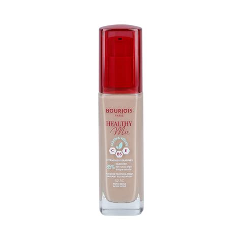 BOURJOIS HEALTHY MIX VEGAN Podkład rozświetlający 052 5C Rose Beige