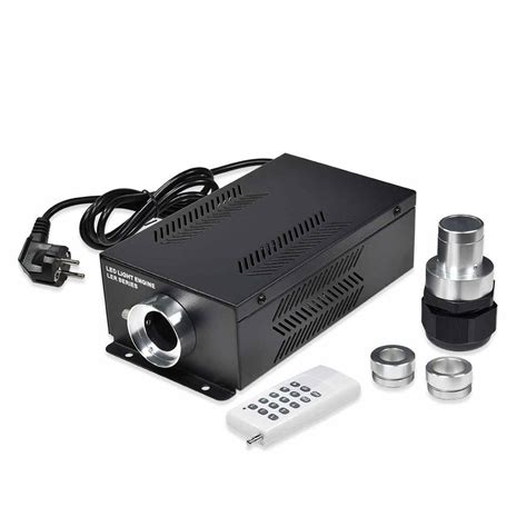 Moteur déclairage à fibre optique 4 12W DMX LED RVB éclairage