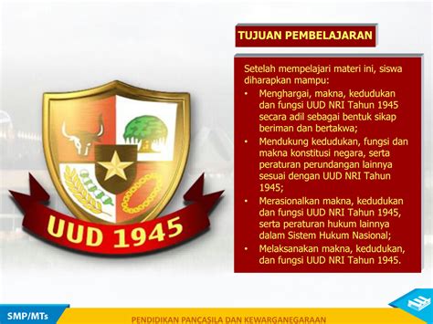 SOLUTION Bab Ii Kedudukan Dan Fungsi Uud Nri 1945 Dalam Sistem Hukum