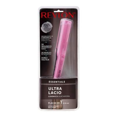 Alaciadora Revlon Essentials Ultra Lacio Placas De Pulgada Rosa