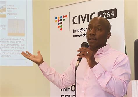 Namibian Civil Society Engages Rainer Baake James Mnyupe On Namibias