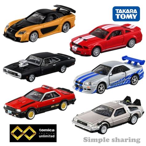 Takara Tomy Tomica Premium Unlimited Back To The Future De Lorean Time