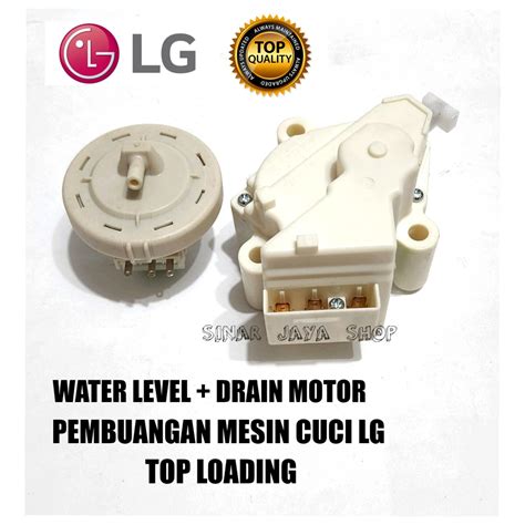 Drain Motor Water Level Sensor Air Mesin Cuci Lg Tabung Turbo Drum