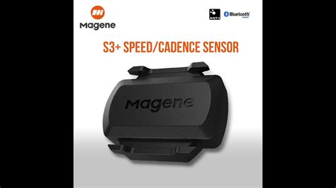 Magene S3 Speed Cadence Sensor ANT Bluetooth Computer Speedmeter Dual