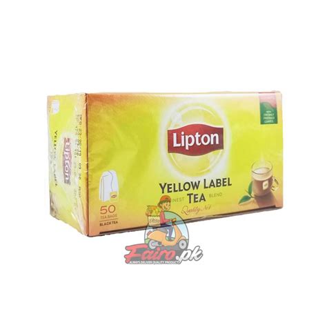Lipton Yellow Label Tea 50 Tea Bags Fairopk Online Grocery