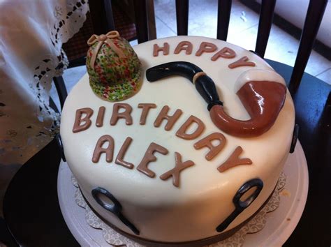 Sherlock Holmes Cake