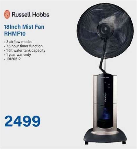 Russell Hobbs 18 Inch Mist Fan Rhmf10 Offer At Incredible Connection