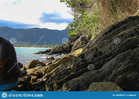 Los Paisajes Hermosos Se Pueden Encontrar En Maresias El Brasil Imagen