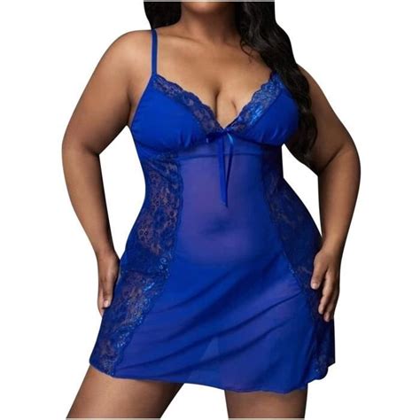 Ensemble De Lingerie Sexy Grande Taille Lingerie F Minine Sexy Dentelle