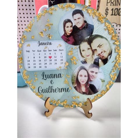 Quadro Personalizado De Eterniza O Em Resina X Shopee Brasil