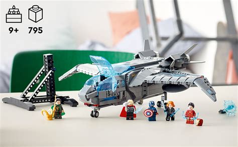 Amazon Lego Marvel The Avengers Quinjet Spaceship Building