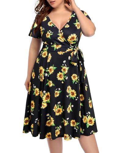 I Tested The Perfect Plus Size Sunflower Dress For A Flattering Summer Look