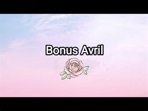 Poissons Bonus Avril 2023 YouTube