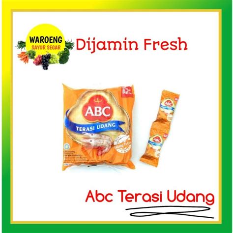 Jual Terasi Udang ABC Calok Waroeng Sayur Segar Palembang Shopee