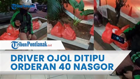 Kisah Haru Driver Ojol Kena Orderan Fiktif Bungkus Nasi Goreng