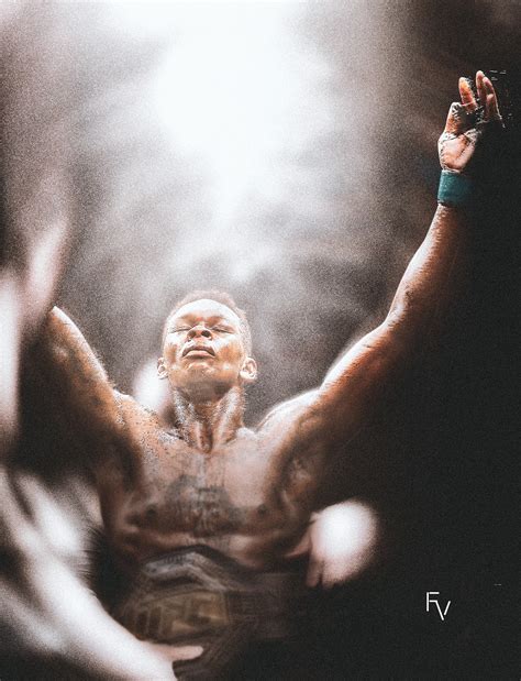 Izzy Israel Adesanya. Middleweight Interim Champ on Behance