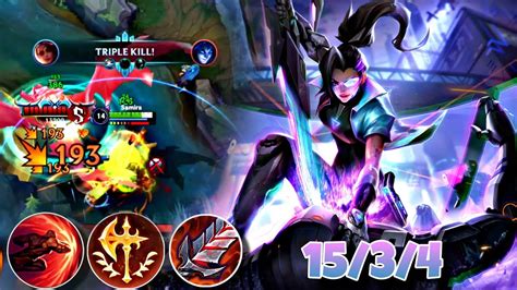 WILD RIFT ADC SAMIRA IS THE BSET ADC IN PATCH 4 4 C GAMEPLAY