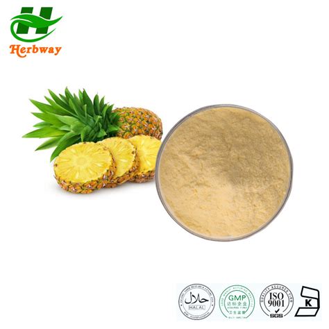 Herbway Kosher Halal Fssc Haccp Certified Factory Direct Sale Pineapple