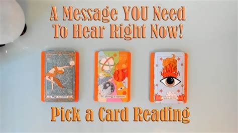 URGENT MESSAGE YOU NEED TO HEAR RIGHT NOW WHAT S COMING UP PICK A CARD