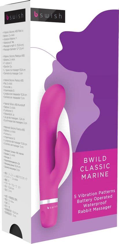 B Swish Bwild Classic Marine Rabbit Vibrator Kersrood