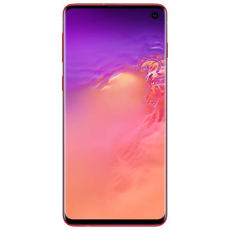 Samsung Galaxy S10 SM G973F Rouge 8 Go 128 Go SM G973FZRDXEF