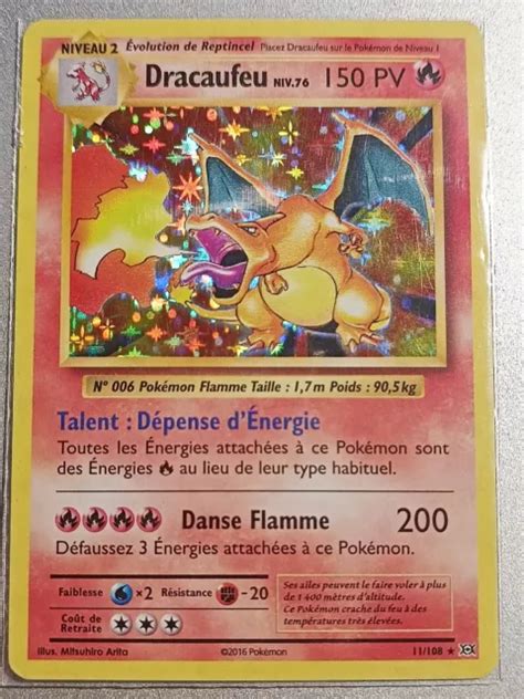 Dracaufeu Xy Evolutions Holo Carte Pok Mon N Mint