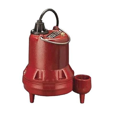 Liberty Pumps Le Series Hp Submersible Manual Sewage Pump Le M