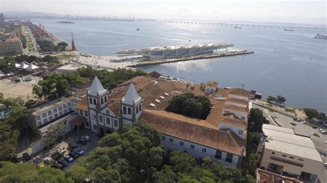 Mosteiro de São Bento Rio de Janeiro Brazil Drone Photography