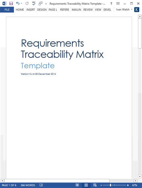 System Design Document Templates Templates Forms Checklists For Ms