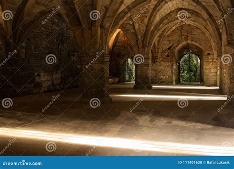 Castle chamber. stock photo. Image of castle, arched - 111401638