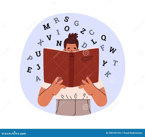 Dysgraphia Dyslexia And Learning Difficulties Vector Illustration