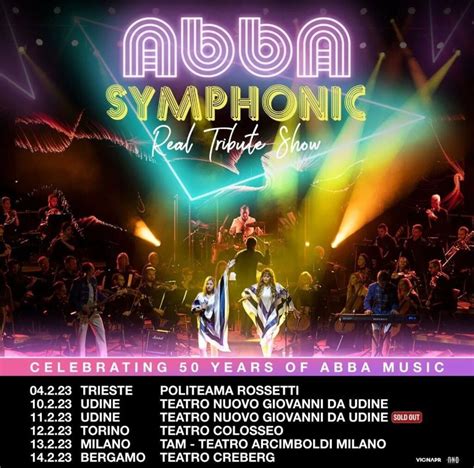 ABBA Symphonic Real Tribute Show Al Via Da Trieste Il 4 Febbraio