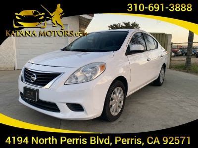 Nissan Versa Dr Sdn Cvt S Plus White Sedan Doors