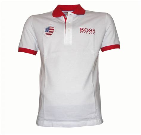 Hugo Boss USA World Cup Polo Shirt - Polo Shirts from DesignerWear2U UK