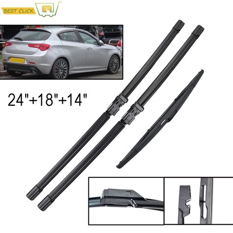 Misima Windshield Windscreen Wiper Blades For Alfa Romeo Giulietta