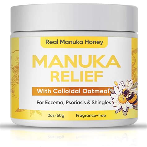 Aromandina Manuka Honey Eczema Cream Eczema Honey For