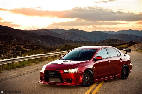 2008 Vivid Racing Mitsubishi Lancer Evolution X Race Racing Tuning Wallpapers Hd