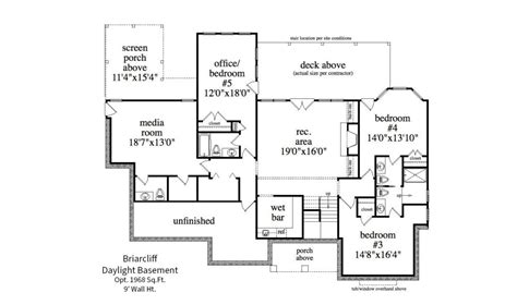 2 Bedroom 2 Bath Cabin Lodge House Plan Alp 1d3j