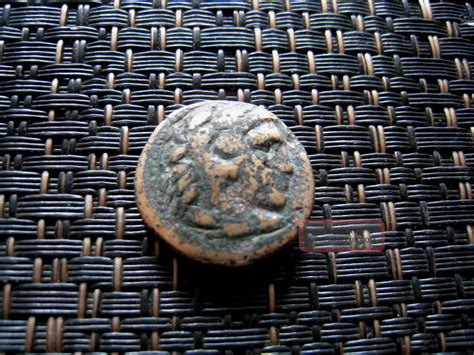 Alexander Iii The Great Bc Bronze Drachm Ancient Greek Coin