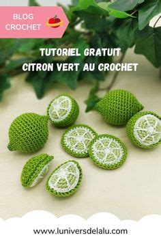 Gr Ce Ce Tutoriel Gratuit Au Crochet De Citron Vert Donnez Vie Ce