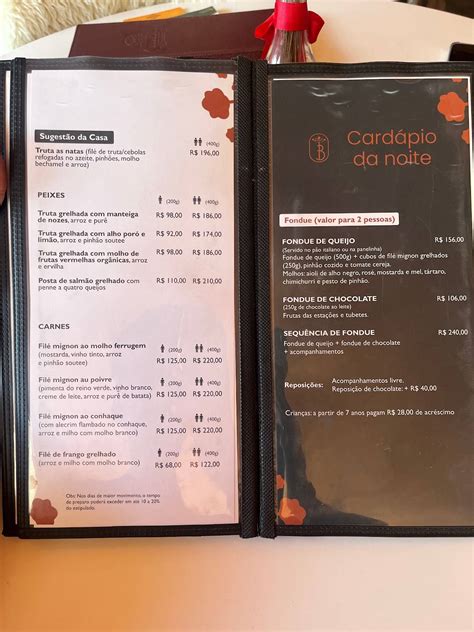 Menu Em Bodeg O Da Serra Restaurante Urubici