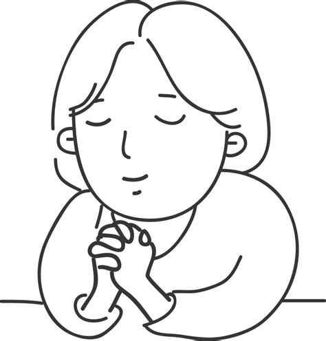 Pray - Openclipart