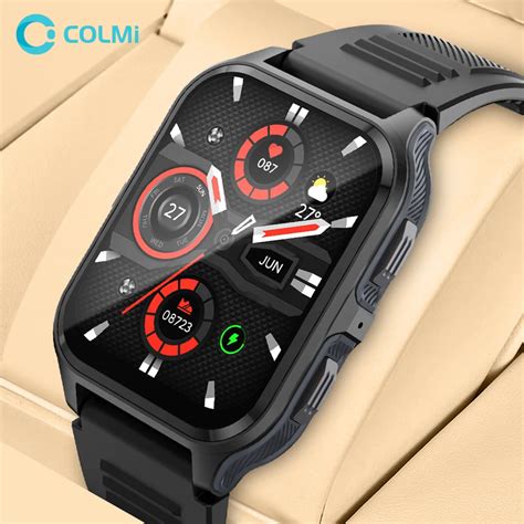 Colmi P Outdoor Militaire Smartwatch Mannen Bluetooth Call Smart